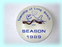 1989 Beach Badge